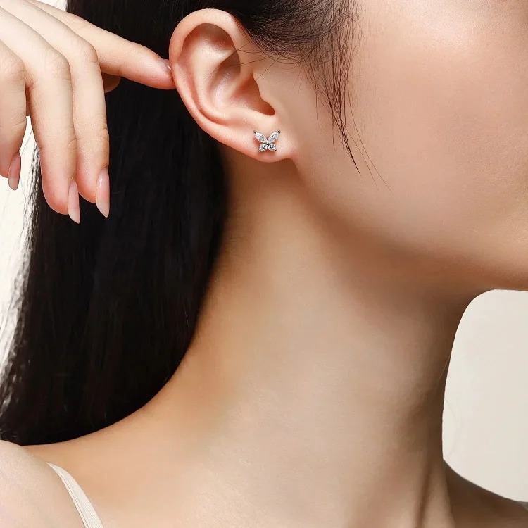 Moissanite Sier Jewelry Collection