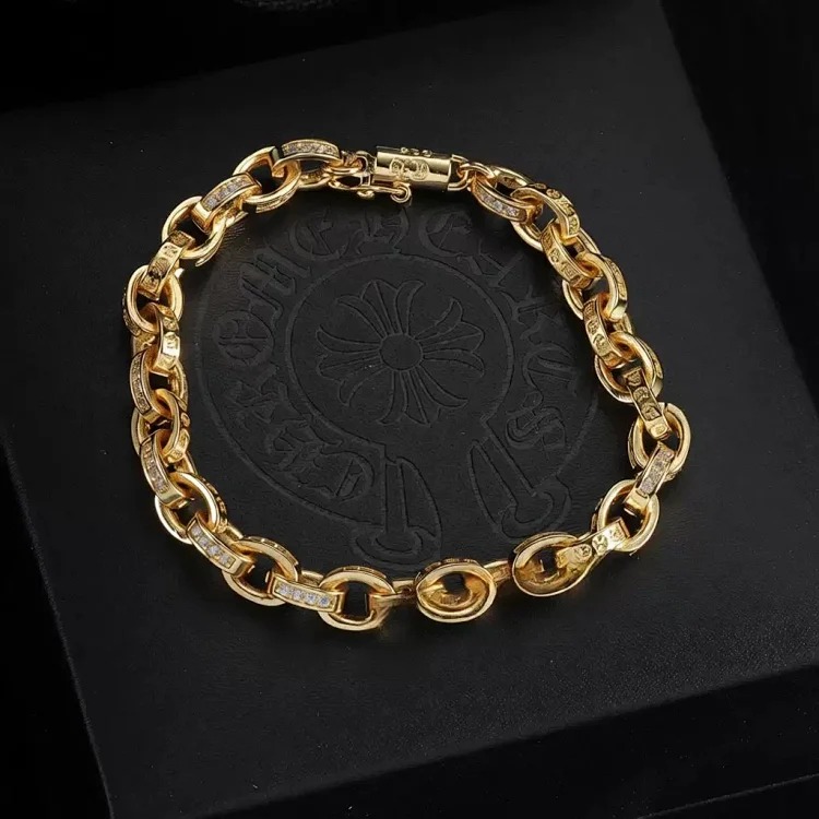 Chrome Hearts Vintage Unisex Silver Bracelet