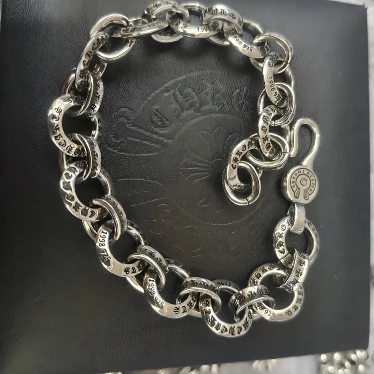 Chrome Hearts Vintage Unisex Silver Bracelet
