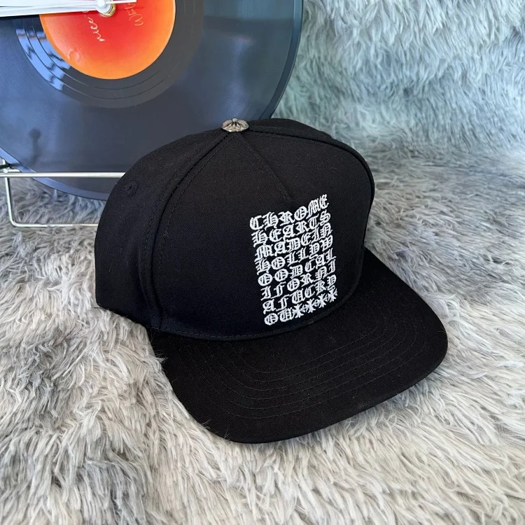 Chrome Hearts Versatile Casual Embroidered Printed Baseball Cap