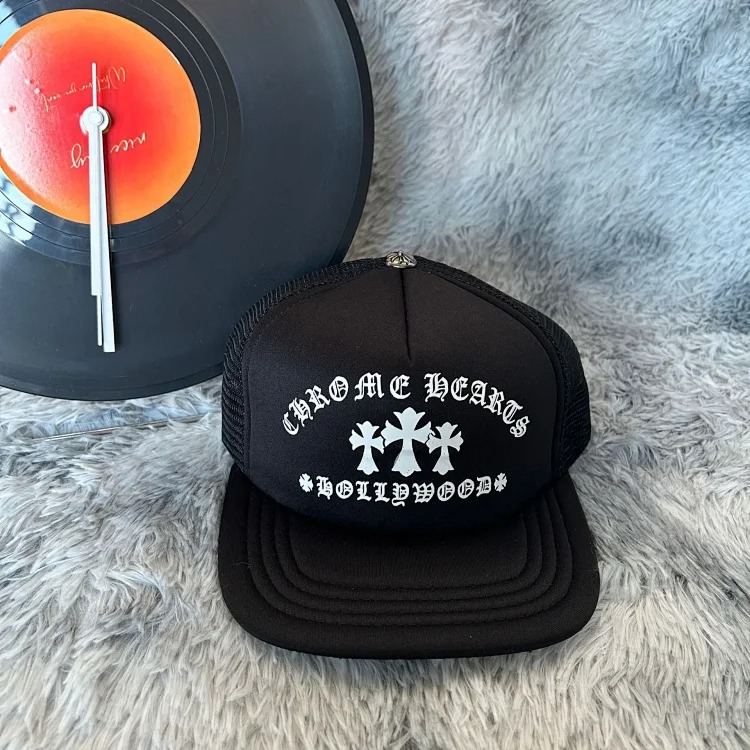 Chrome Hearts Versatile Casual Embroidered Printed Baseball Cap