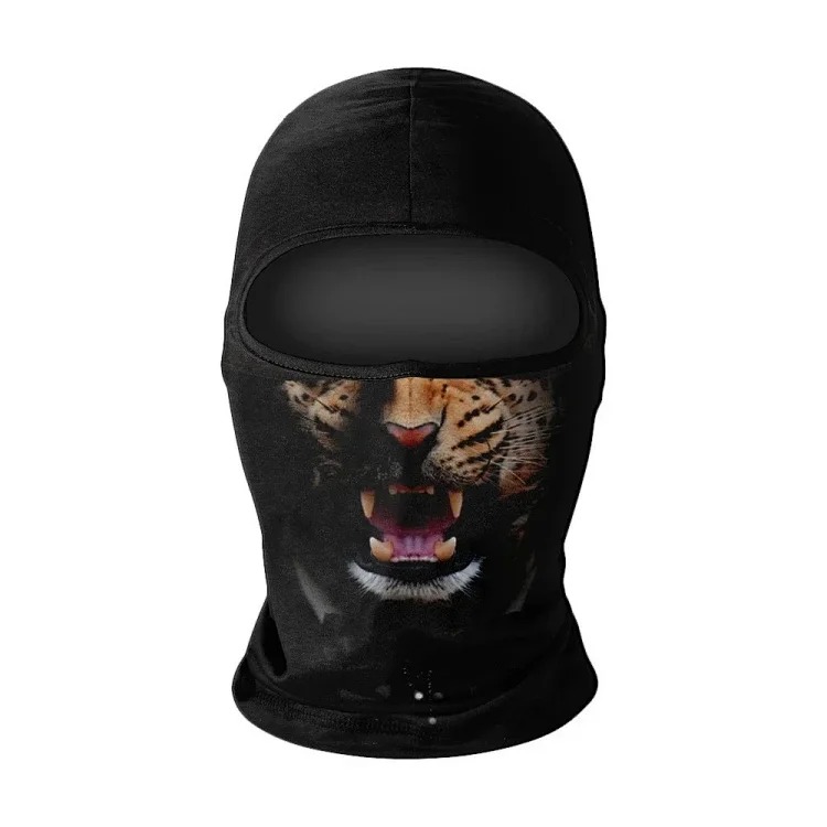 Headgear motorcycle sun protection motorcycle ice silk windproof skull mask for men and women breathable and sweat-wicking full face neck scarf hood