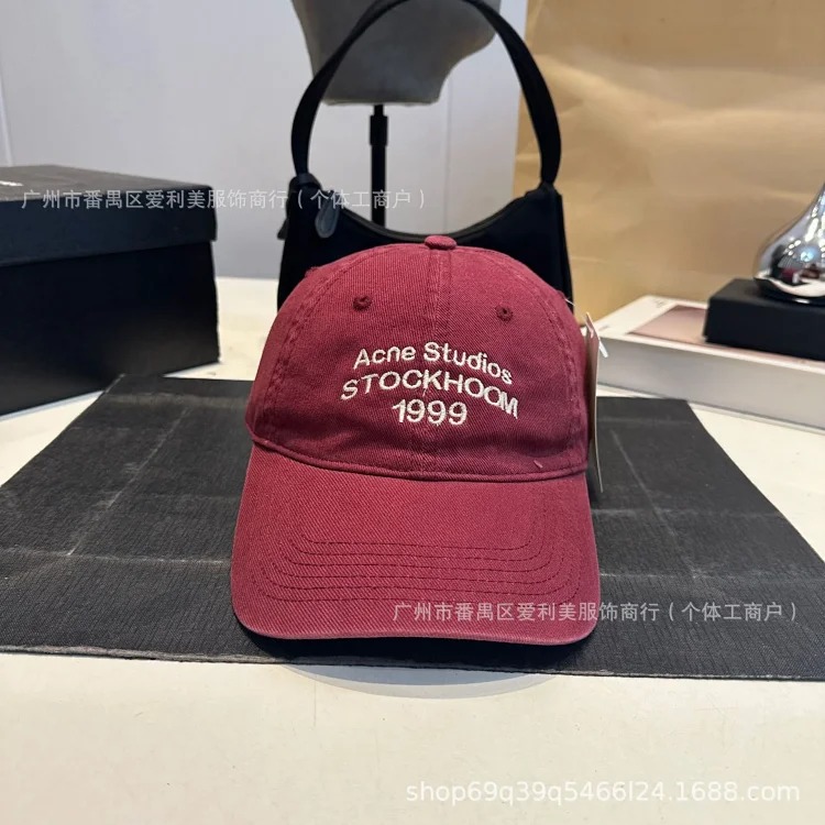 New style simple solid color soft top hat women's fashion Korean style simple baseball cap letter embroidered peaked cap men's style