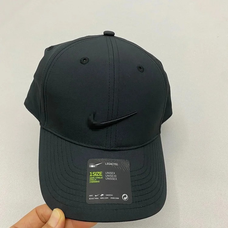 NIKE baseball cap men's elastic hat spring and summer outdoor quick-drying breathable sports peaked cap sunshade casual hat