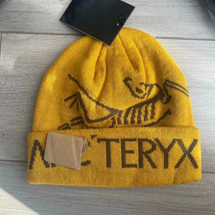 JS. Correct letters of European and American bird jacquard knitted hat ~ Versatile and warm large thickened woolen hat with personality, cold hat trend