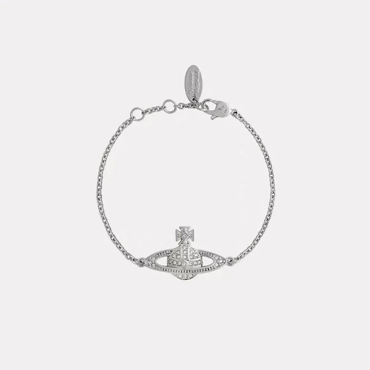High of the Queen Mother's Saturn chain full of diamond bracelets for women niche simple high-end bracelets wholesale cross-border