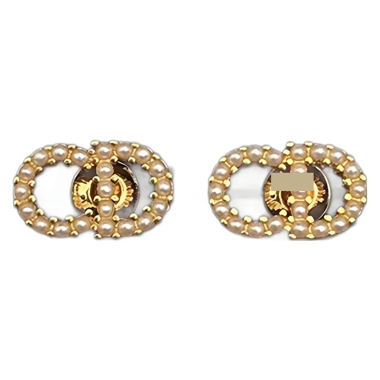 Dior New Versatile Vintage Pearl Earrings