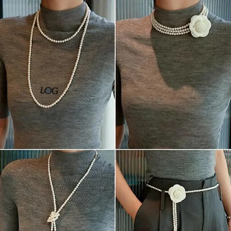 Premium Fall Winter Pearl Necklace