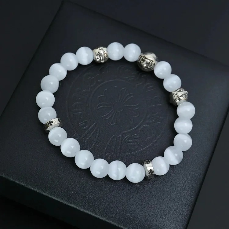 Chr Ome Hea Rts Bracelets
