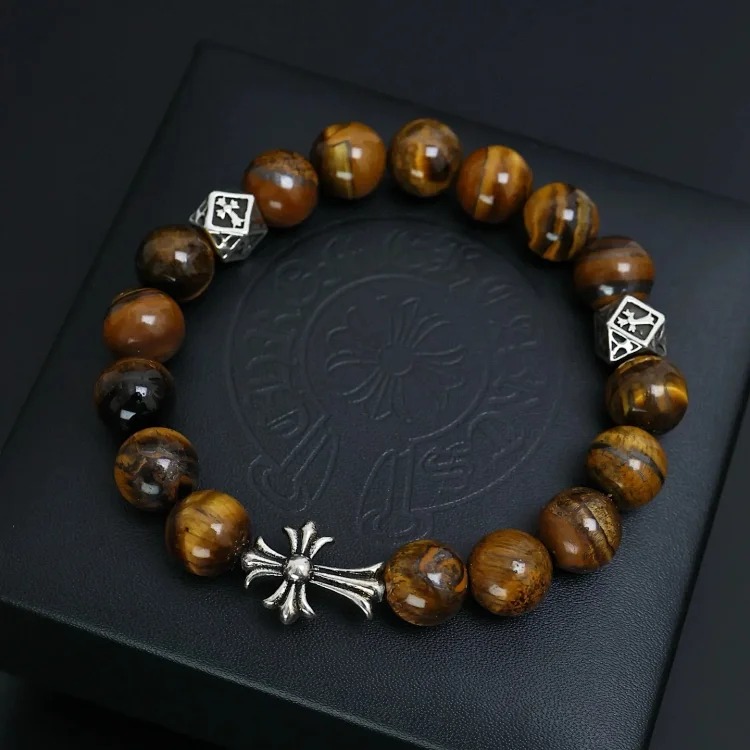 Chr Ome Hea Rts Bracelets