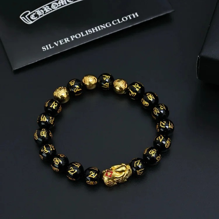Chr Ome Hea Rts Bracelets