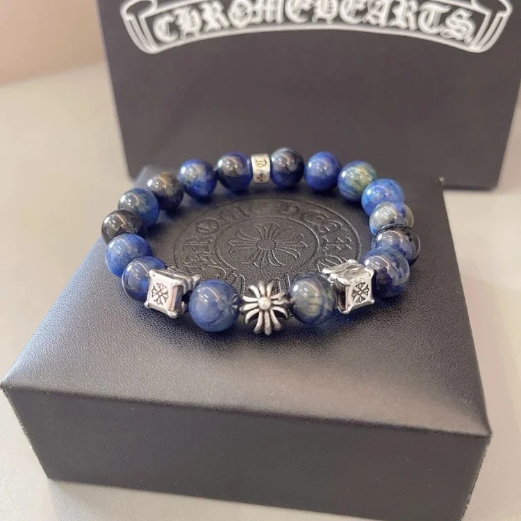 Chr Ome Hea Rts Bracelets