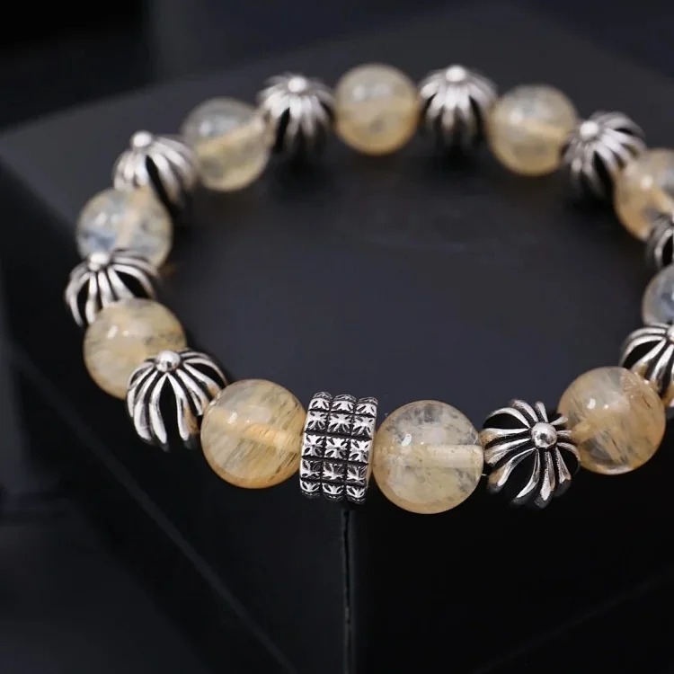 Chr Ome Hea Rts Bracelets