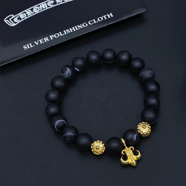 Chr Ome Hea Rts Bracelets