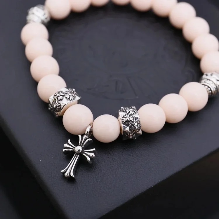 Chr Ome Hea Rts Bracelets