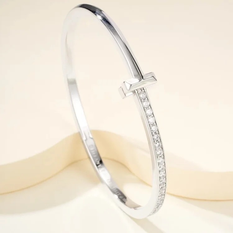 High version steel stamped small fragrance style vintage bracelet