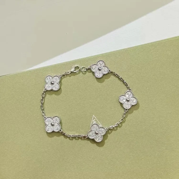 High version steel stamped small fragrance style vintage bracelet